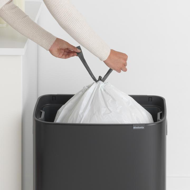 Productafbeelding Brabantia Kringloopbak Bo Touch Bin 60 liter, mat zwart (60 l)
