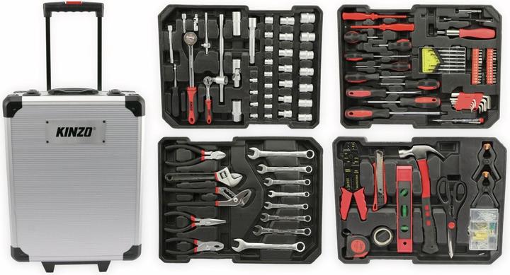 Actual product image Kinzo Tool set 187pcs ST (187 pieces)