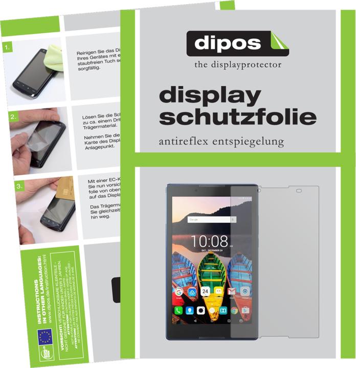 Actual product image Dipos Screen Protector Anti-Glare (2 Piece, Lenovo Tab 3 8)