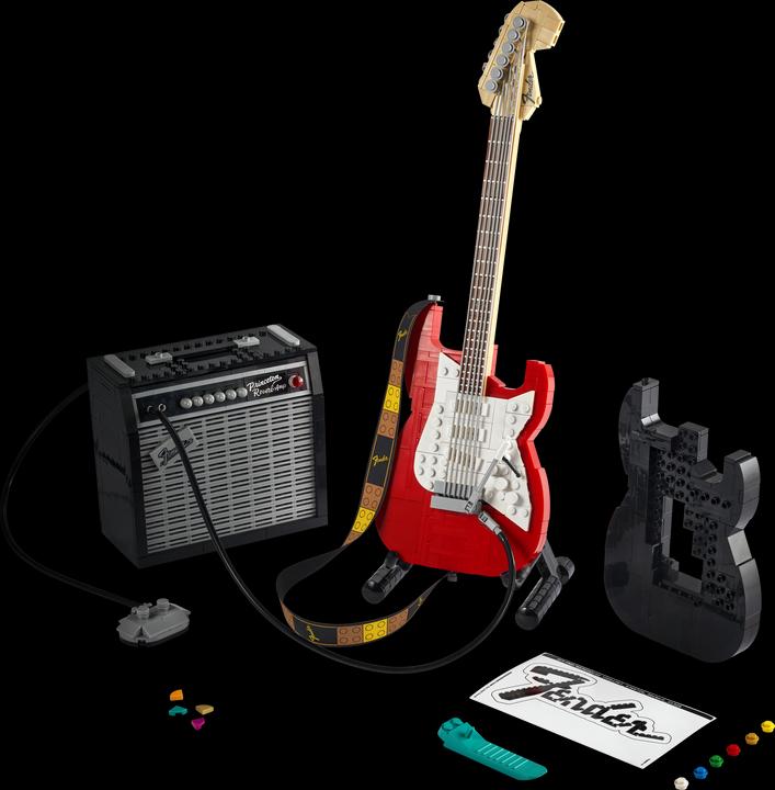 Produktbild LEGO Fender Stratocaster (21329, LEGO Ideas, LEGO Seltene Sets)