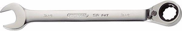 Actual product image KS Tools GEARplus ratchet ring open end wrench reversible (5/16")