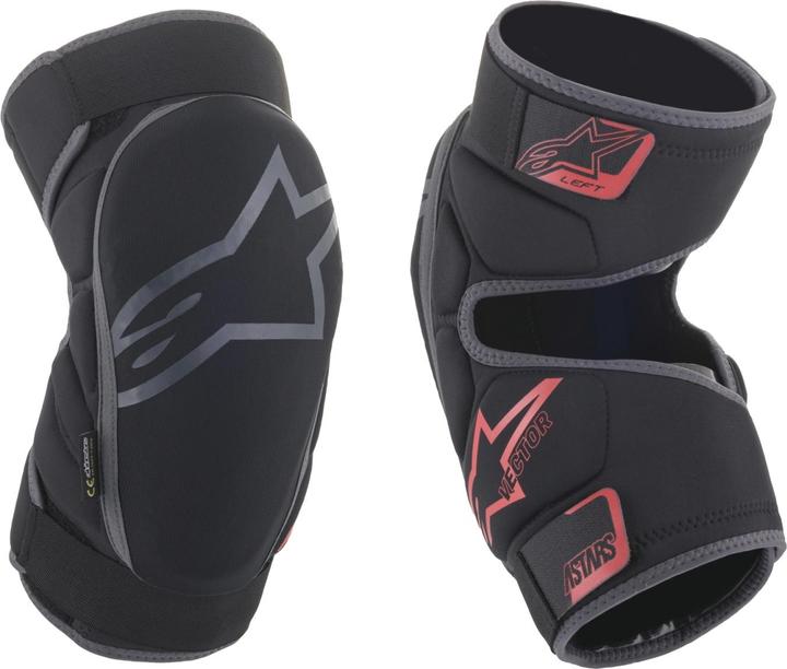 Actual product image Alpinestars Vector Knee Protector (S/M, Knee pad, Pair)