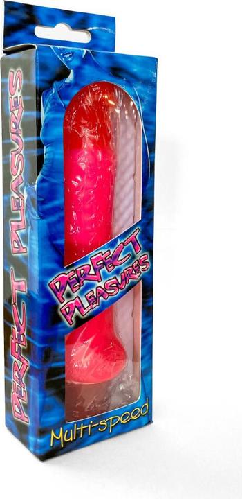 Actual product image Seven Creations Jelly Anal Vibrator- Pink