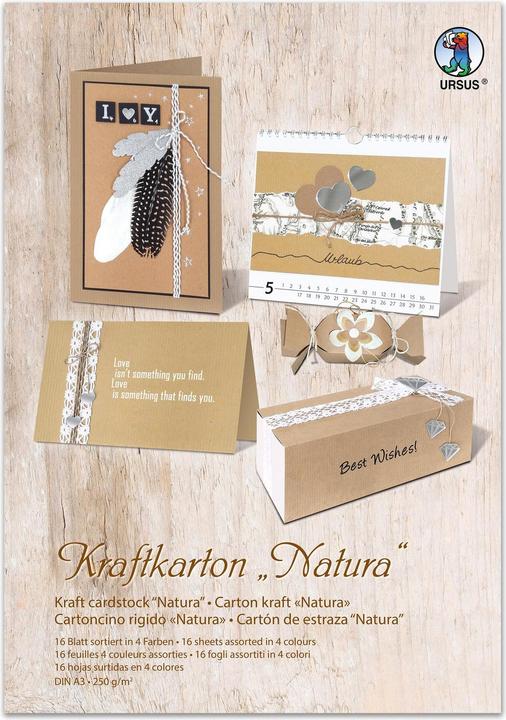 Image du produit Ursus Carton kraft A3 250 g/m2 (250 g/m², 16 x)