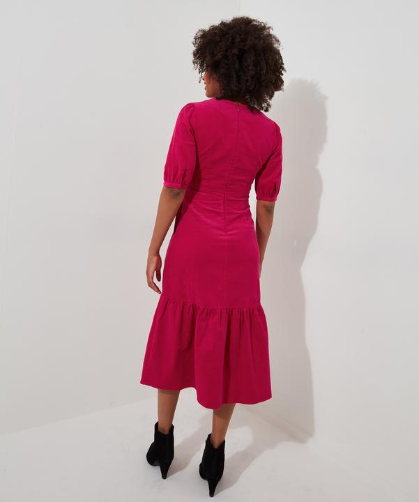 Image du produit Joe Browns Robe en velours côtelé vintage à manches bouffantes (36)