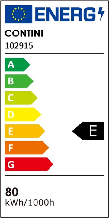 Energy Label Contini LED office floor lamp dimmable (4600 lm)