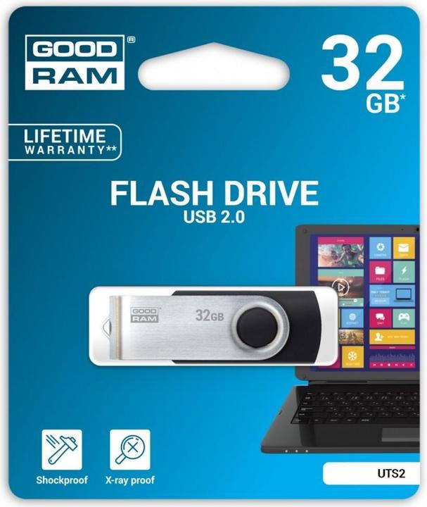 Produktbild Goodram UTS2 (32 GB, USB-A)