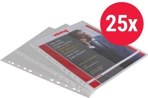 Actual product image Office Depot Brochure pockets Premium DIN A4 crystal clear transparent 110 micron (A4, 25 x)