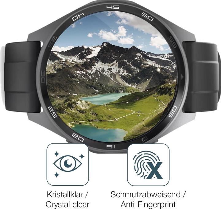 Actual product image Dipos Screen Protector Crystalclear for Hama 7010 Smartwatch