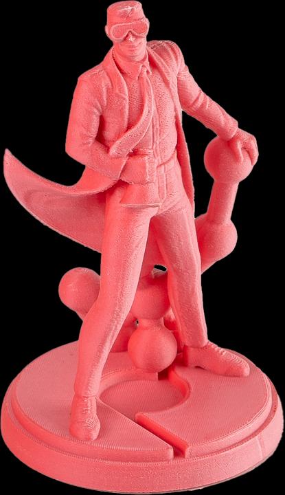 Produktbild Poly Polyterra PLA Dual (PLA, 1.75 mm, 1000 g, Pink)
