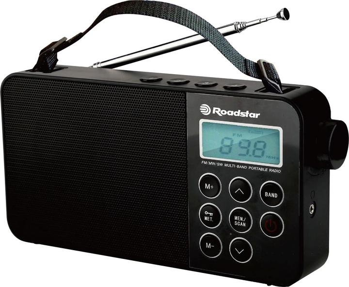 Roadstar TRA-2340PSW récepteur radio, noir (FM, AM, PLL)