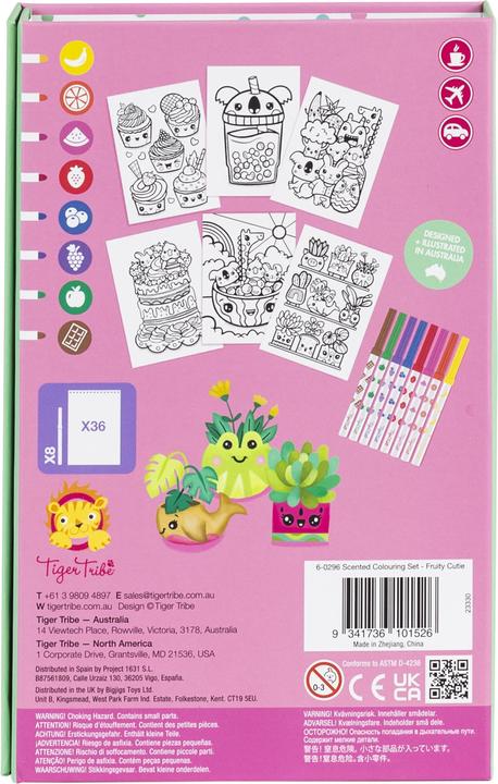 Image du produit Selecta Spielzeug Malvorlagen mit Düften - Fruity Cutie