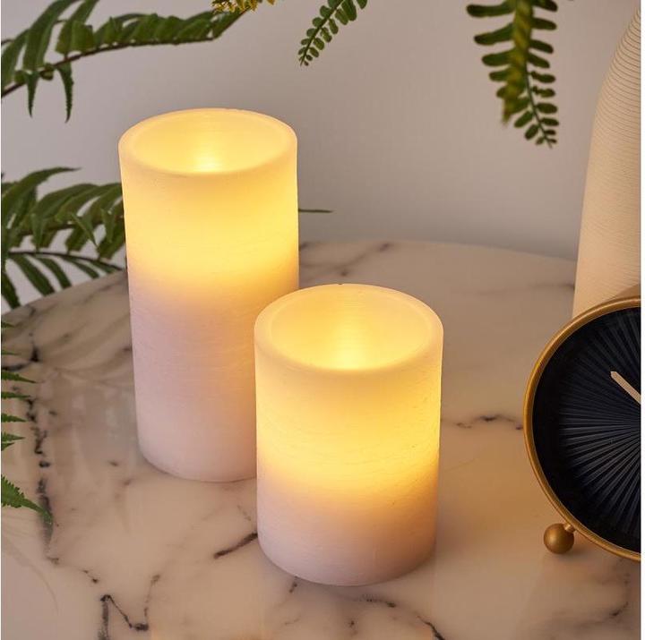 Image du produit Pauleen Bougie de cire LED Cosy Lilac (lot de 2) (2 x)