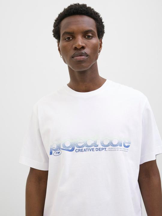Produktbild Jack & Jones Gedruckt Rundhalsausschnitt T-shirt T-shirt (XXL)