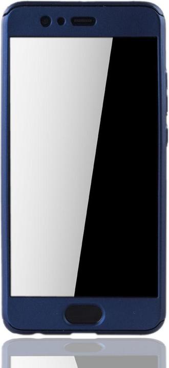 Produktbild König Design Hülle Handy Schutz für Huawei P10 Plus Full Case Cover Displayschutz Bumper Blau (Huawei P10 Plus)