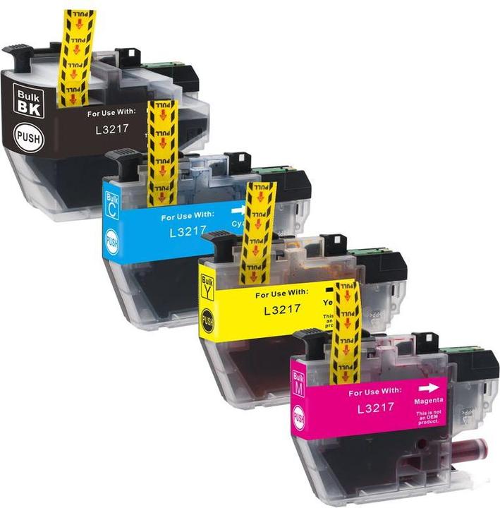 Actual product image Hermex Compatible Brother MFC-J 5730DW Printer Cartridges (M, FC, Y, C)