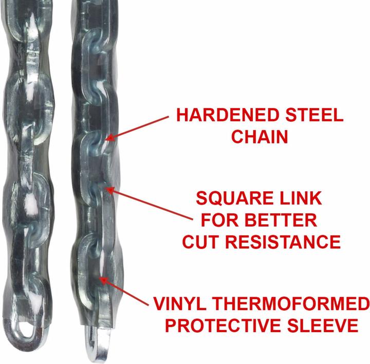 Produktbild Master Lock Stahl Ketten mit Vinyl-Ummantelung 8021EURD (200 cm)