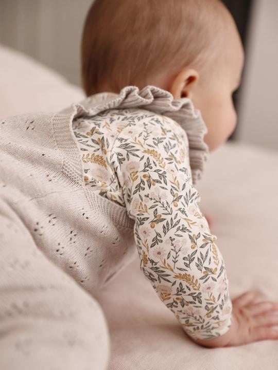 Produktbild Vertbaudet Baby Strick-Latzhose mit Volantträgern Oeko-Tex (56)