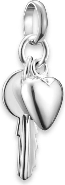 Thomas Sabo Charm-Anhänger Schlüssel mit Herz Connect Silber (Sterling Silber 925)