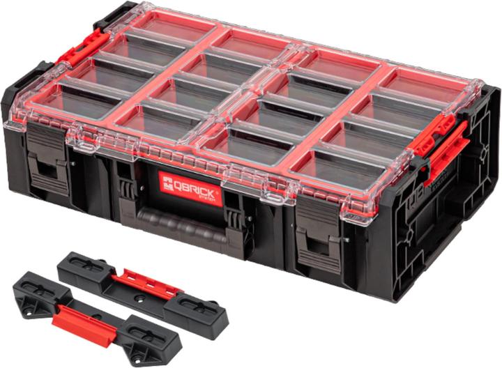 Qbrick Large organiser with individual cases and adapter ORGQ2XLADCZAPG003