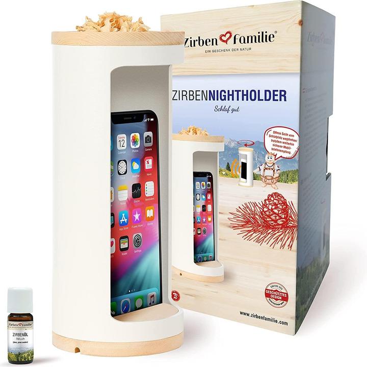 Produktbild ZirbenFamilie Nightholder WEISS
