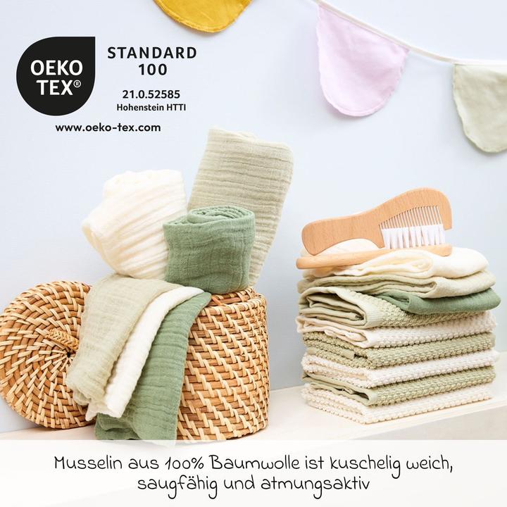 Image du produit Meyco Pre-Washed Musselin Waschhandschuhe