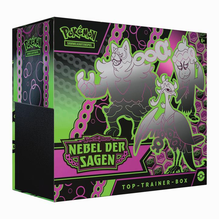 Actual product image Pokémon POK Karmesin & Purpur 06.5 Top-Trainer Box (German, Elite / Top Trainer Box)