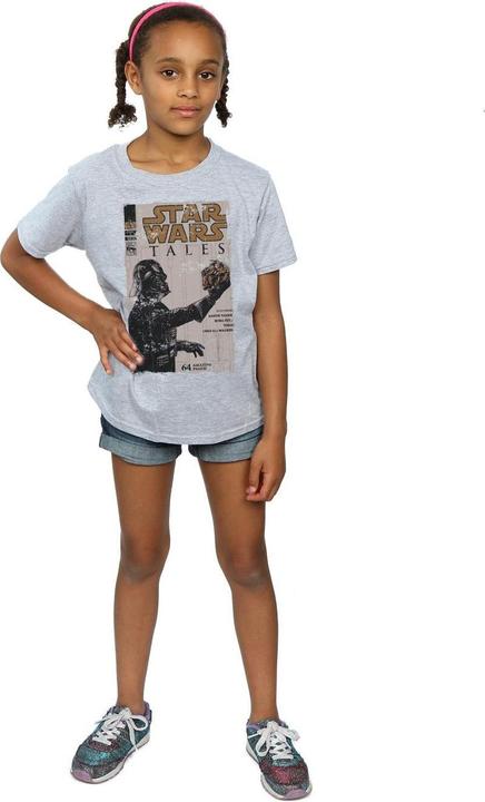 Produktbild Star Wars Darth Vader Comic TShirt Mädchen (116)