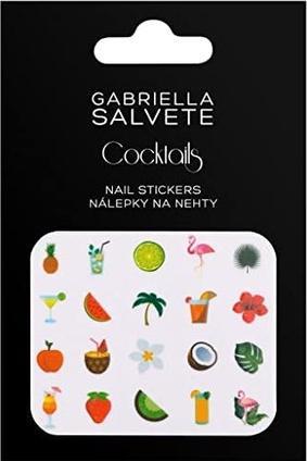 Actual product image Gabriella Salvete Cocktails nails ( Body and Nail Stickers) 20 pcs