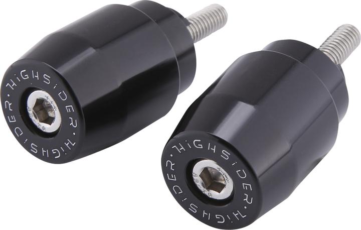 Produktbild Highsider Lenkergewichte für Honda M6 schwarz eloxiert