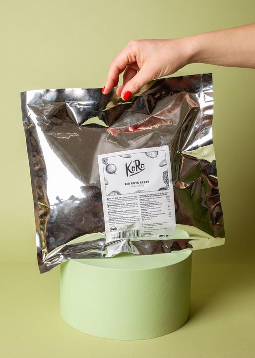 Produktbild KoRo Getrocknete Bio Rote Bete Chips (200 g)