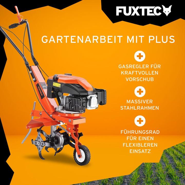 Immagine prodotto Fuxtec FX-AF1139 Fresa rotante con larghezza di 36 cm