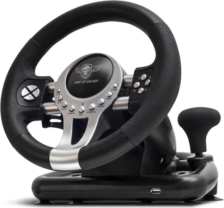 Spirit Of Gamer Race Wheel Pro 2 (Xbox Series X, Xbox One S, Xbox Series S, PS3, PC, PS4, Xbox One X)