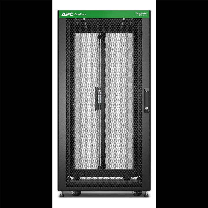 Produktbild APC Easy Rack /24U/1000mm with Roof Side panel castors feet and 4 Brackets No Bottom (24 HE, 19 Zoll Rack)