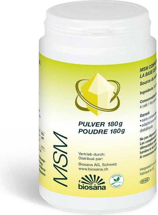 Biosana MSM Methylsufonylmethan Pulver (1 Stück, Pulver, 180 g)