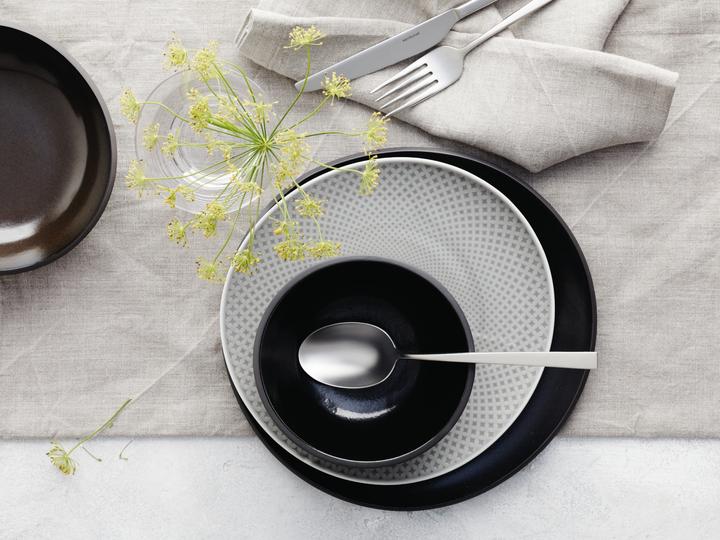 Actual product image Rosenthal Plate 27 cm - Junto Pearl Grey (1 x, 27 cm)