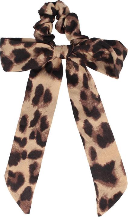 Solida Scrunchie im Leomuster mit Schleife (Schmuck)
