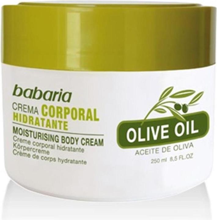 Image du produit Babaria Crème nourrissante pour le corps à l'huile d'olive 250ml (Crème pour le corps, 250 ml)