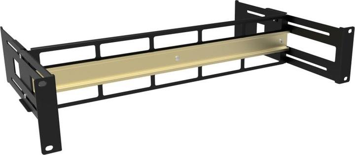Wp 48,30cm (19") DIN Rail rack, 2 U