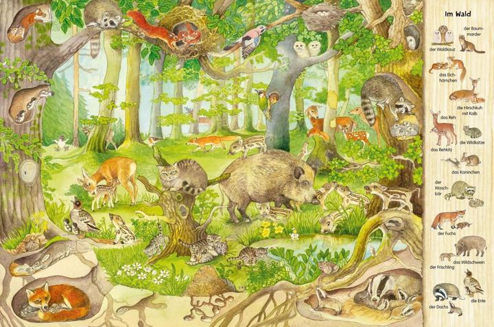 Produktbild Mein grosses Tiere-Wimmelbuch (Deutsch, Christine Henkel, 2021)