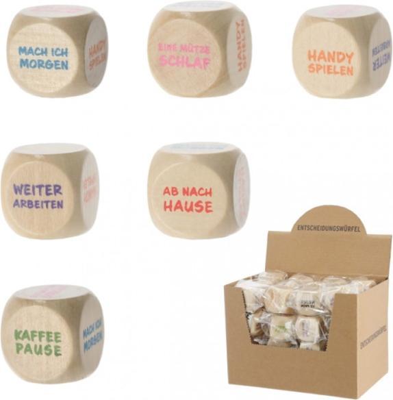 Actual product image Natura Punto Job decision cube (3 x 3 x 3 cm)