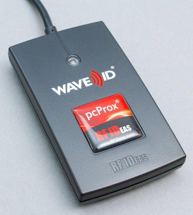 Produktbild rf Ideas RDR-80581AKU-C06 Smart-Card-Lesegerät Indoor/Outdoor Schwarz (USB)