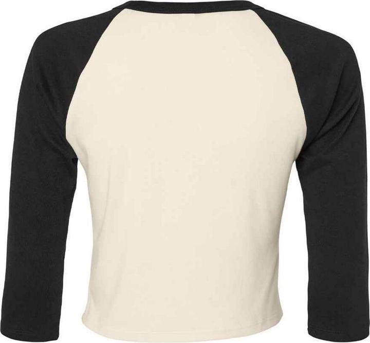 Immagine prodotto Bella Canvas Maglietta Raglan Manica a 3/4 Donna (L)