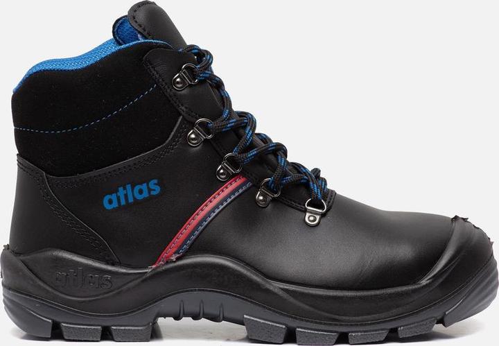 Image du produit Atlas Hommes S3 Chaussures de sécurité "ANATOMIC BAU 500" noir taille 46 (S3, 46)