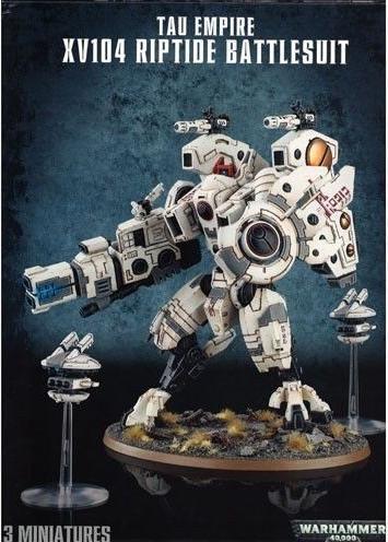Actual product image Games Workshop Exo-armor XV104 Riptide of the T'au Empire (Plastic)