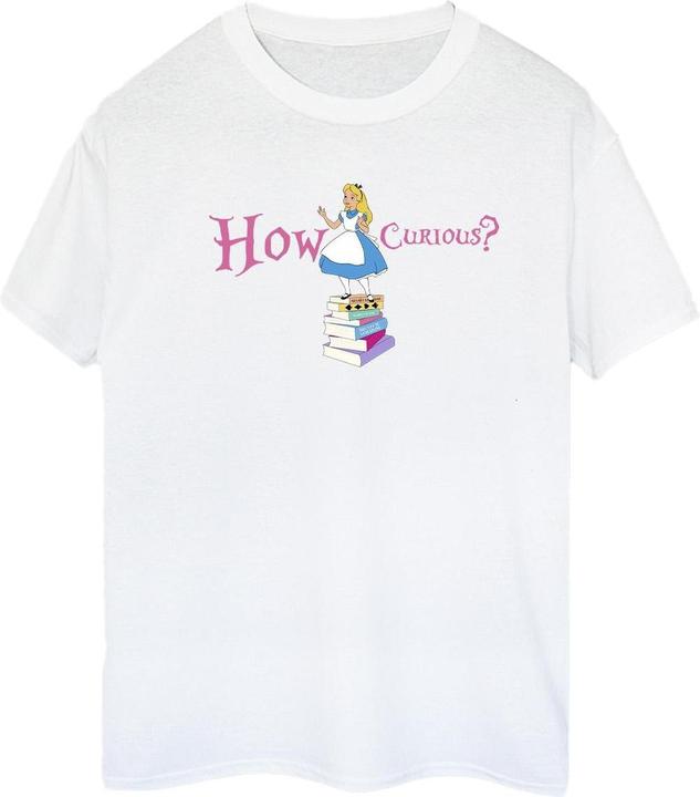 Immagine prodotto Disney Alice In Wonderland How Curious Maglietta Ampia Donna (S)