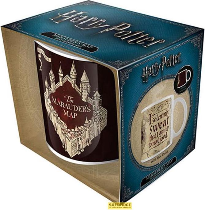 Actual product image Pyramid Harry Potter mug effet thermique Marauder's Map (315 ml)