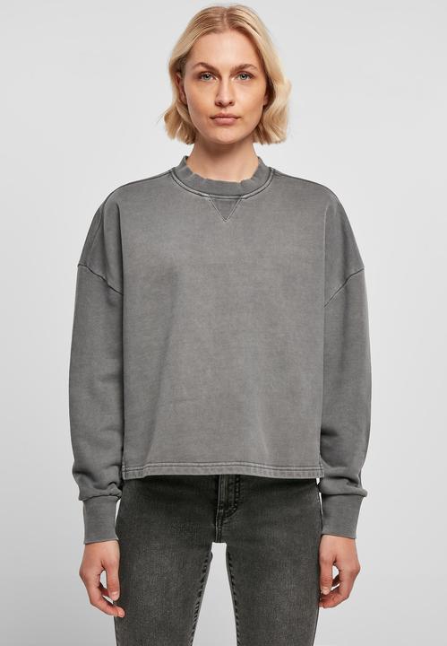Actual product image Urban Classics Ladies Heavy Terry Garment Dye Crewneck - 19387 (5XL)