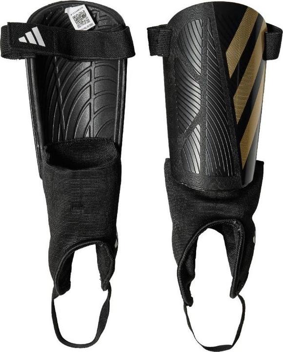 Actual product image adidas Unisex TIRO SHINGUARD Match, Black/Gold Metallic/White, XL (XL)