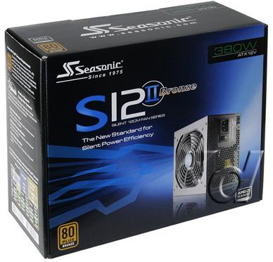 Produktbild Seasonic S12ii-380 (380 W)